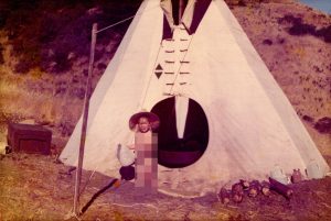 The Tiny Travel Chick at Her First Tiny House, a Teepee