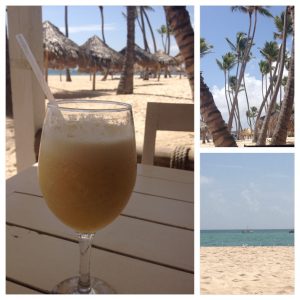 Tiny Travel Chick Punta Cana Breakfast on the Beach