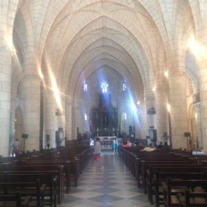 Tiny Travel Chick Punta Cana Santo Domingo Cathedral Aisle