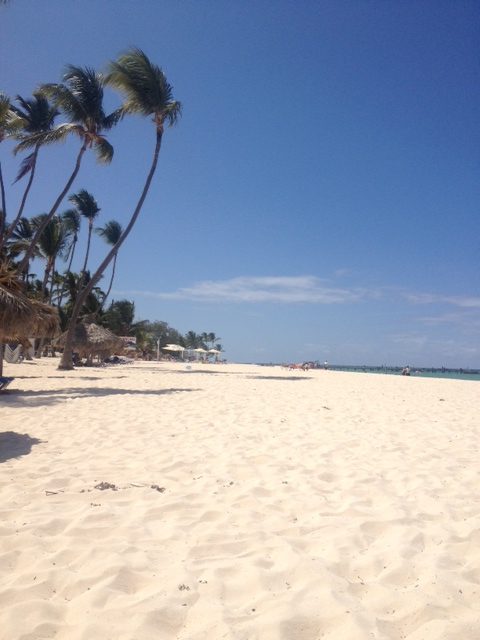 Tiny Travel Chick Punta Cana View Beach to the Left