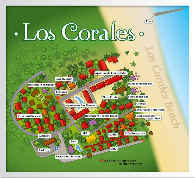 tiny travel chick punta cana los corales map - Tiny Travel Chick