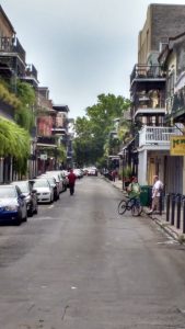 tiny travel chick new orleans french quarter street