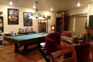 tiny travel chick clearlake pooltable