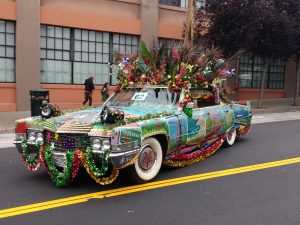 tiny travel chick's carnaval airbnb 2017 funky car sf