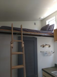 tiny travel experience best travel experience tiny house ladder loft