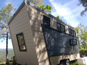 tiny travel chick best travel experience tiny house back view