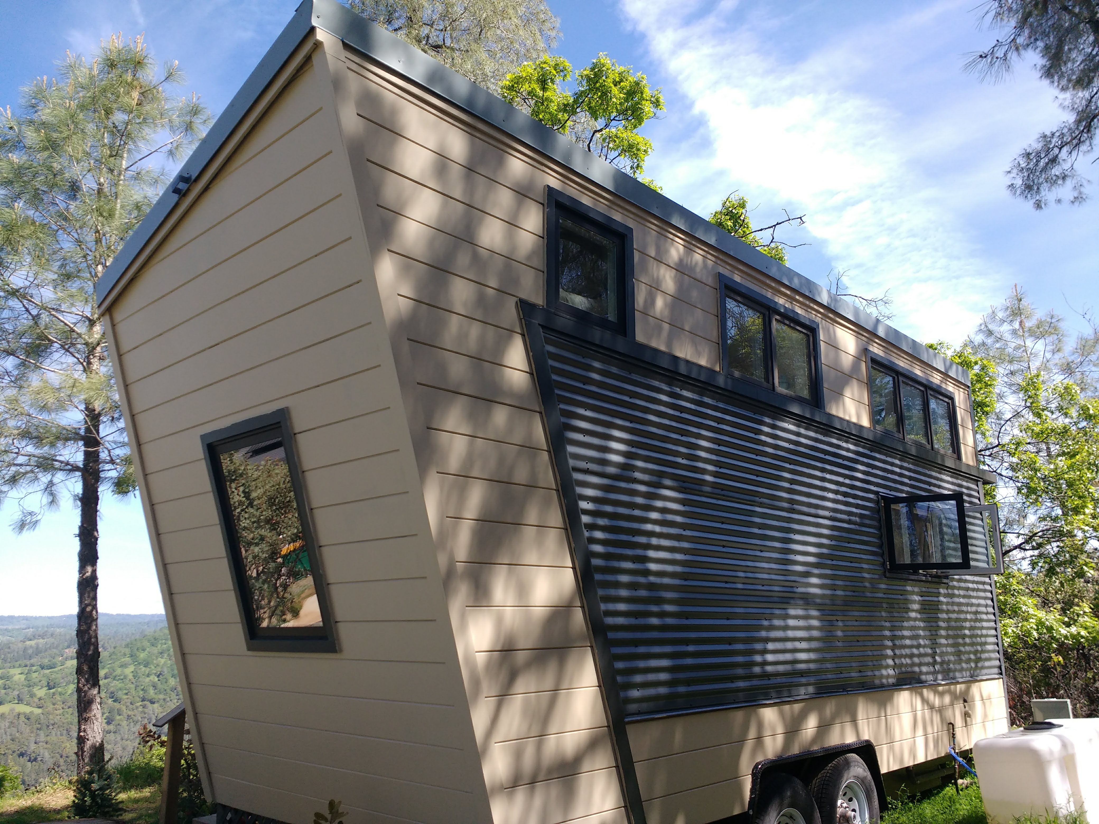 tiny travel chick fun travel travelers treetop tiny house somerset ca