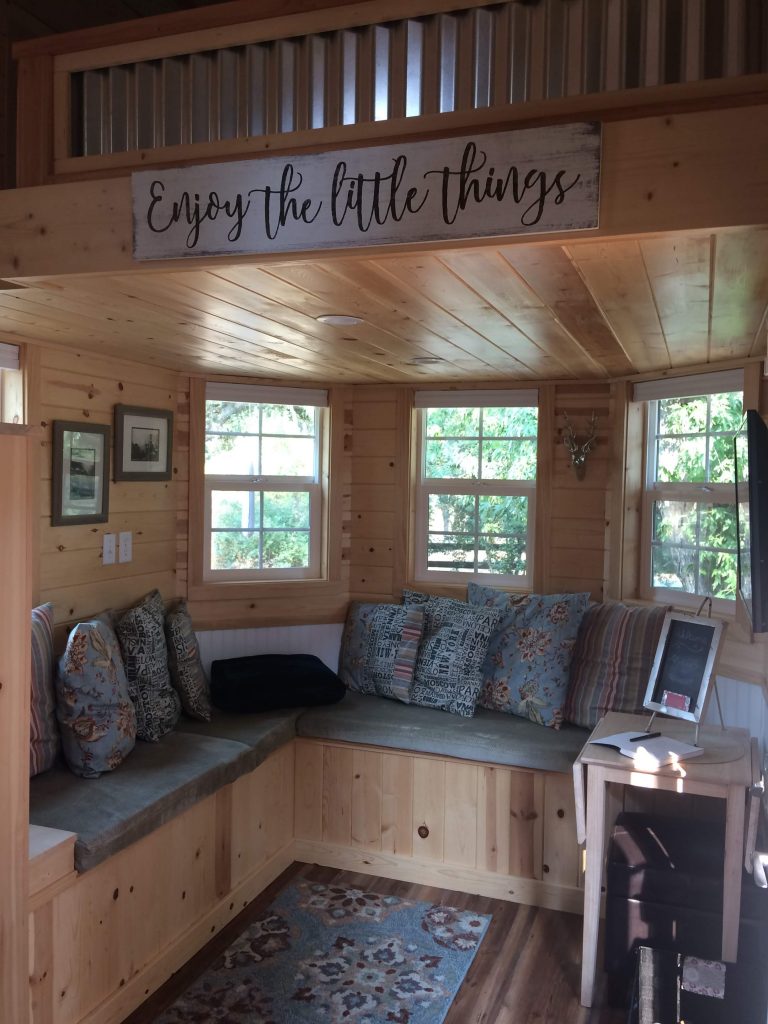 tiny travel chick amazing travel tiny house living room