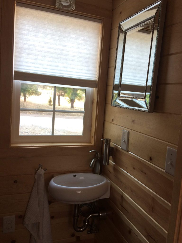 tiny travel chick amazing travel tiny house bathroom sink 