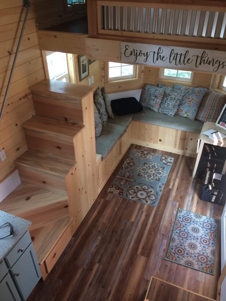 tiny travel chick amazing travel tiny house two loft views