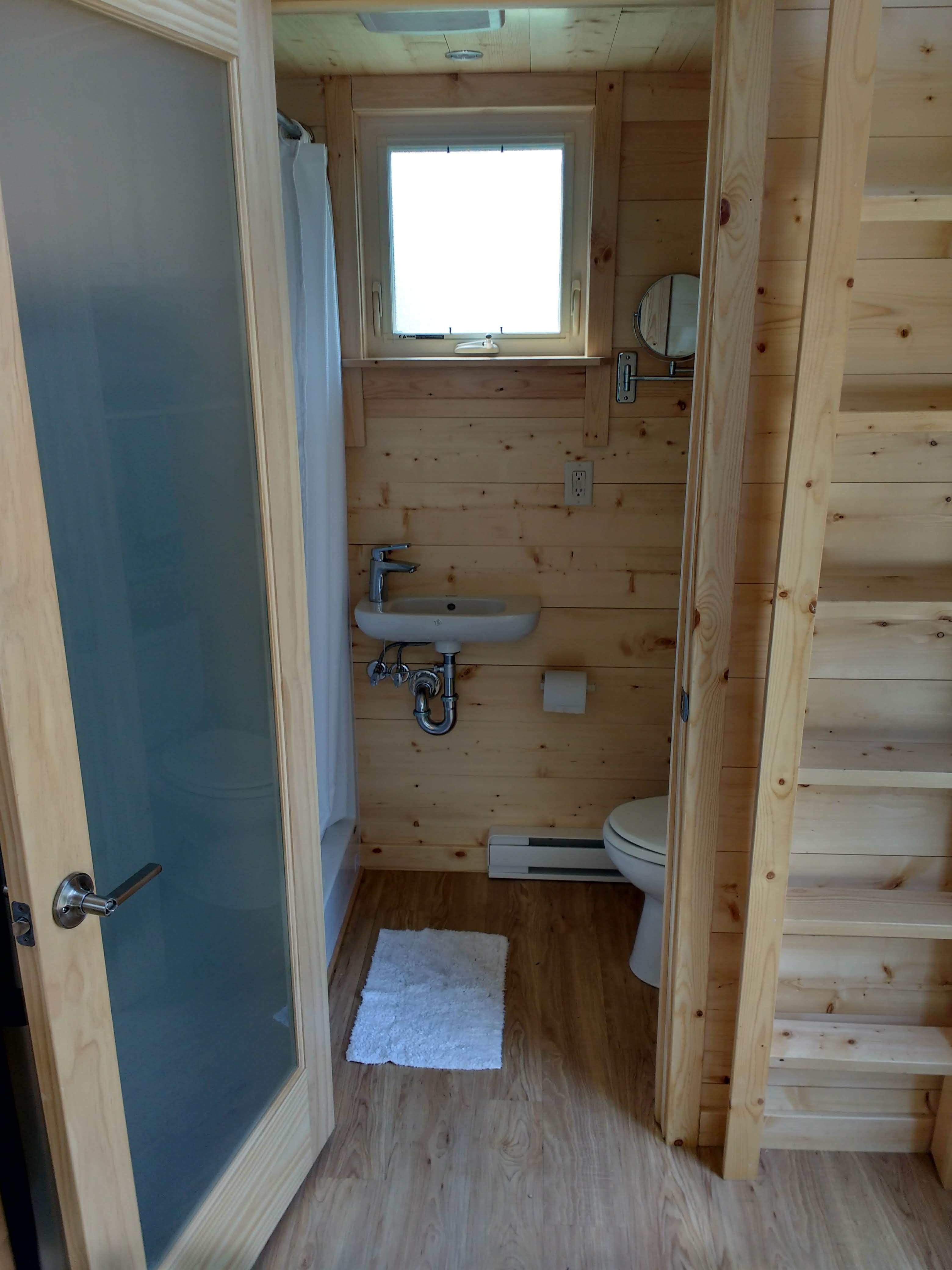 tiny travel chick fun travel escape one tiny house bathroom