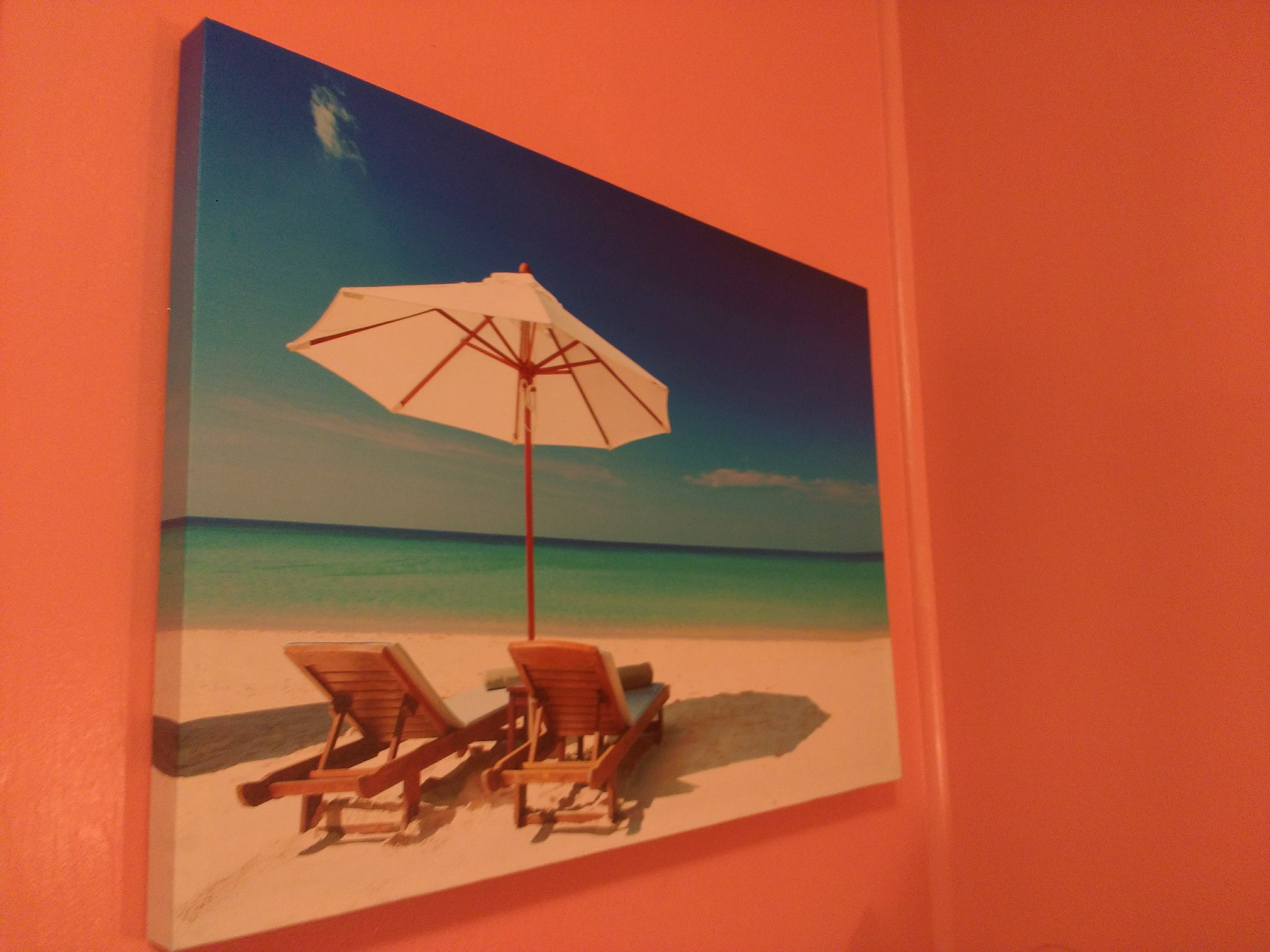 tiny travel chick incredible travel colorful corner airbnb artwork