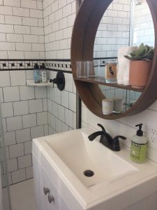 tiny travel chick shipping container builders cargohome bathroom