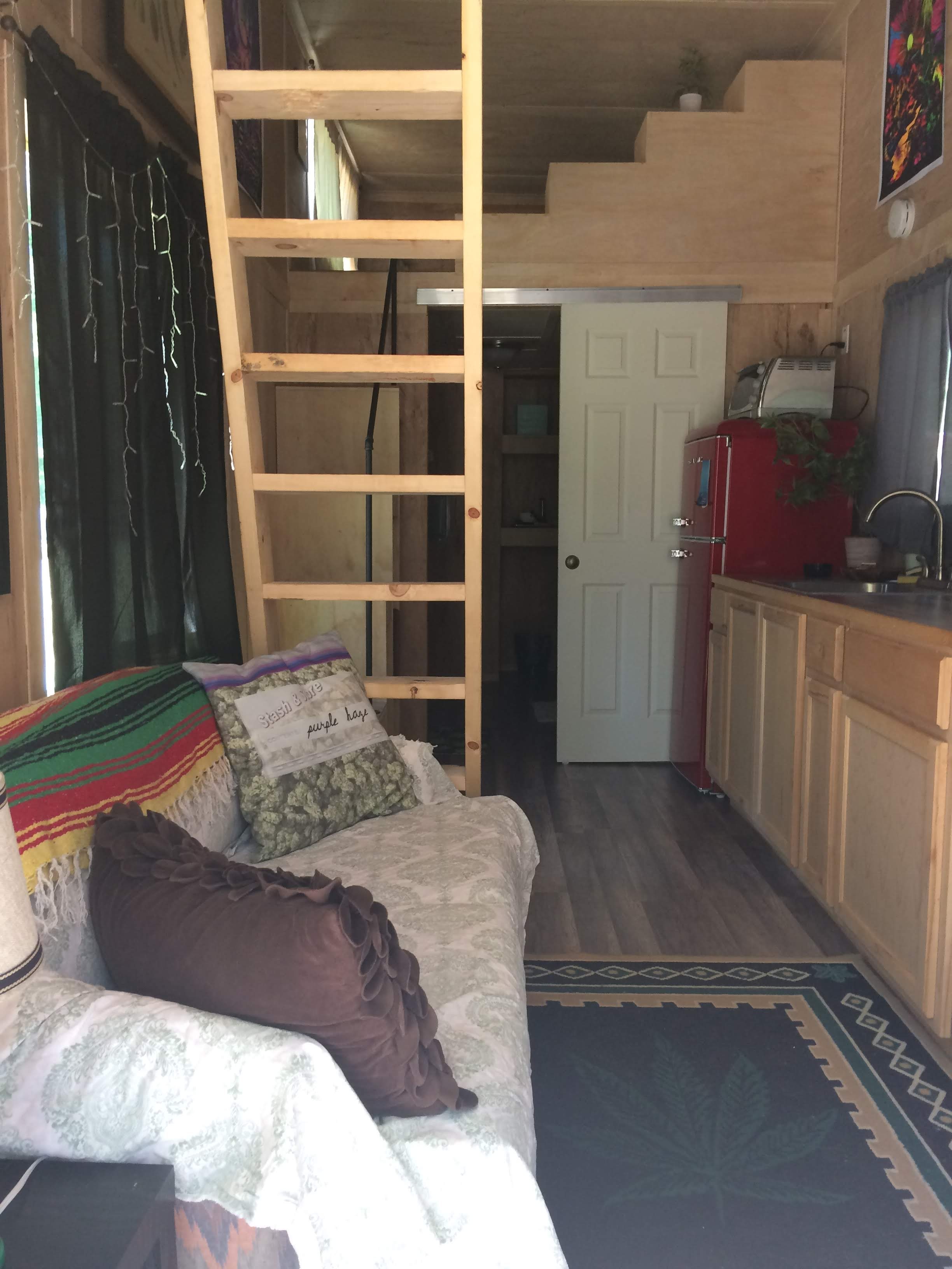 tiny travel chick tiny house block 420 living room