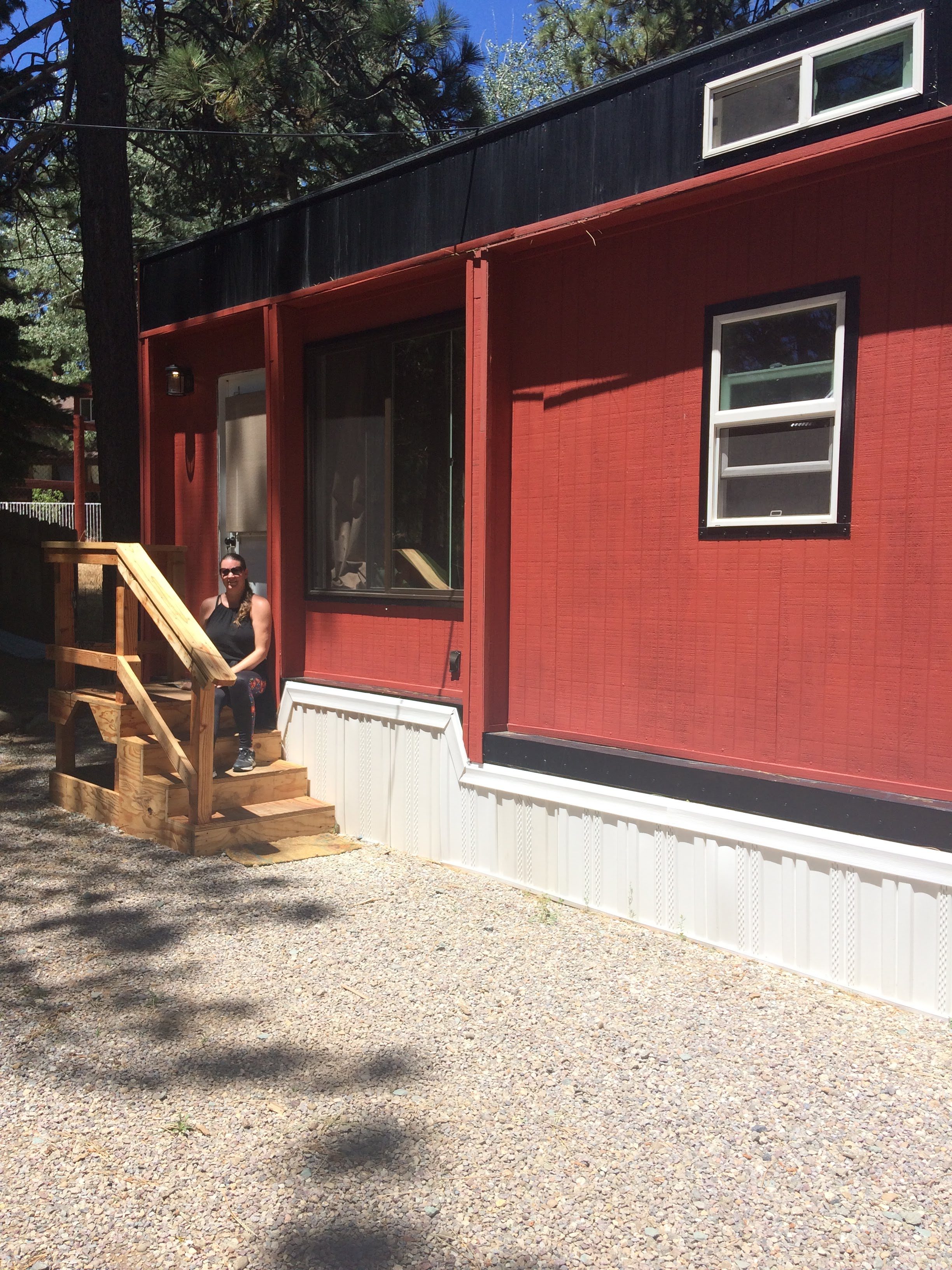 tiny travel chick tiny house block farmhouse porch