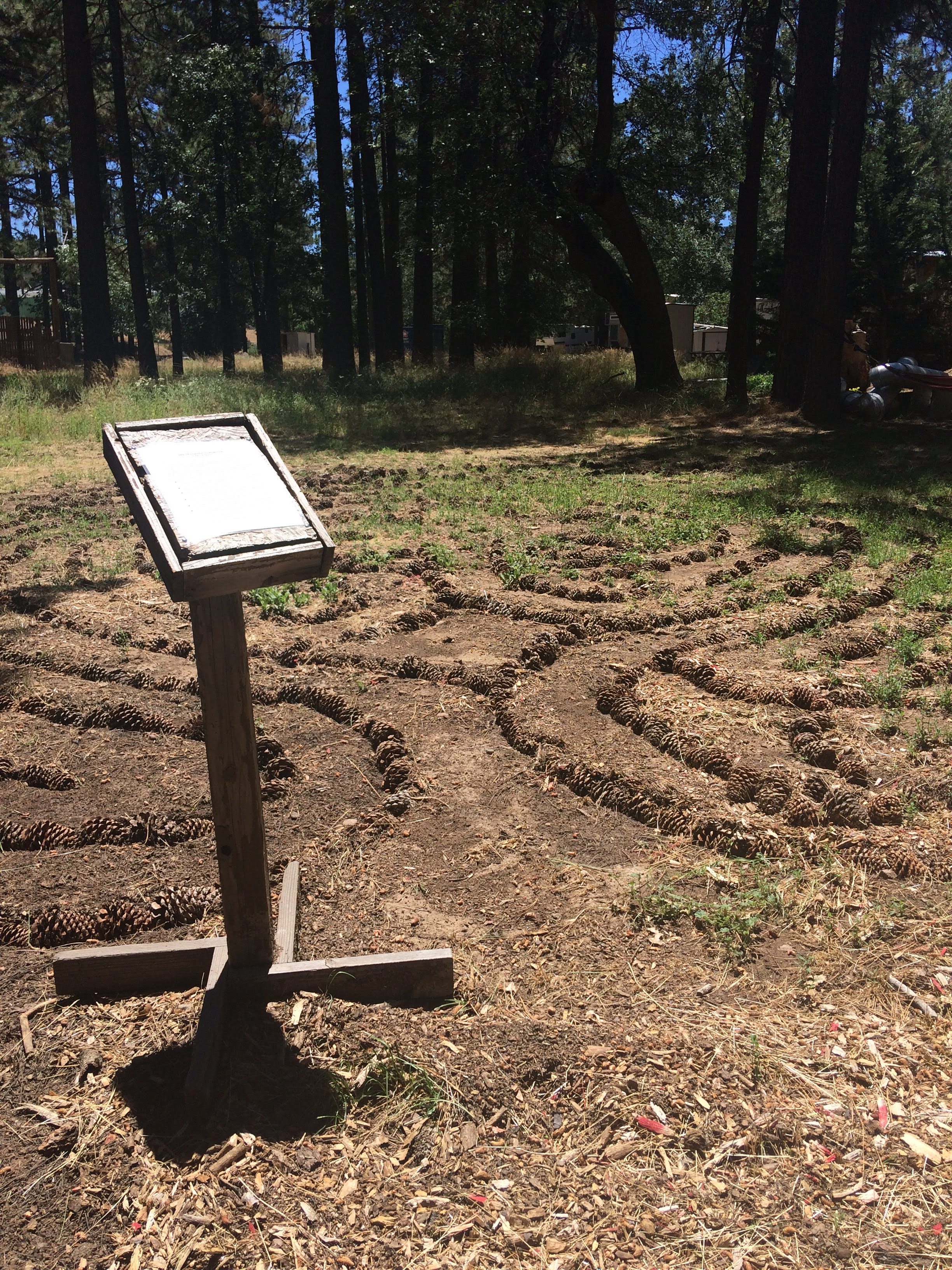 tiny travel chick tiny house block labyrinth 