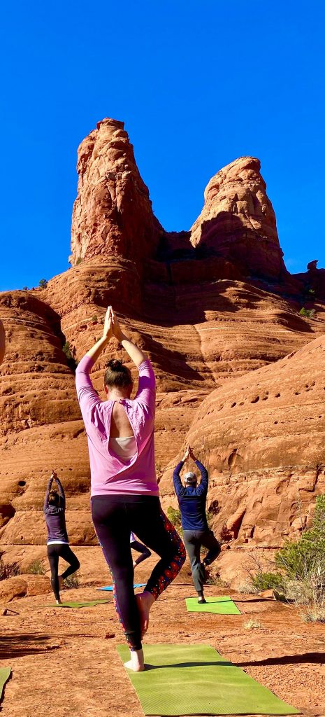 tiny travel chick tiny house sedona vortex yoga hiking in sedona