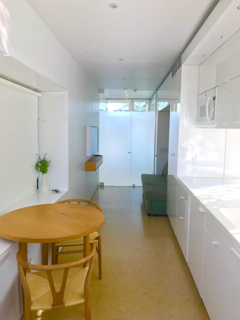 tiny travel chick shipping container cost airbnb