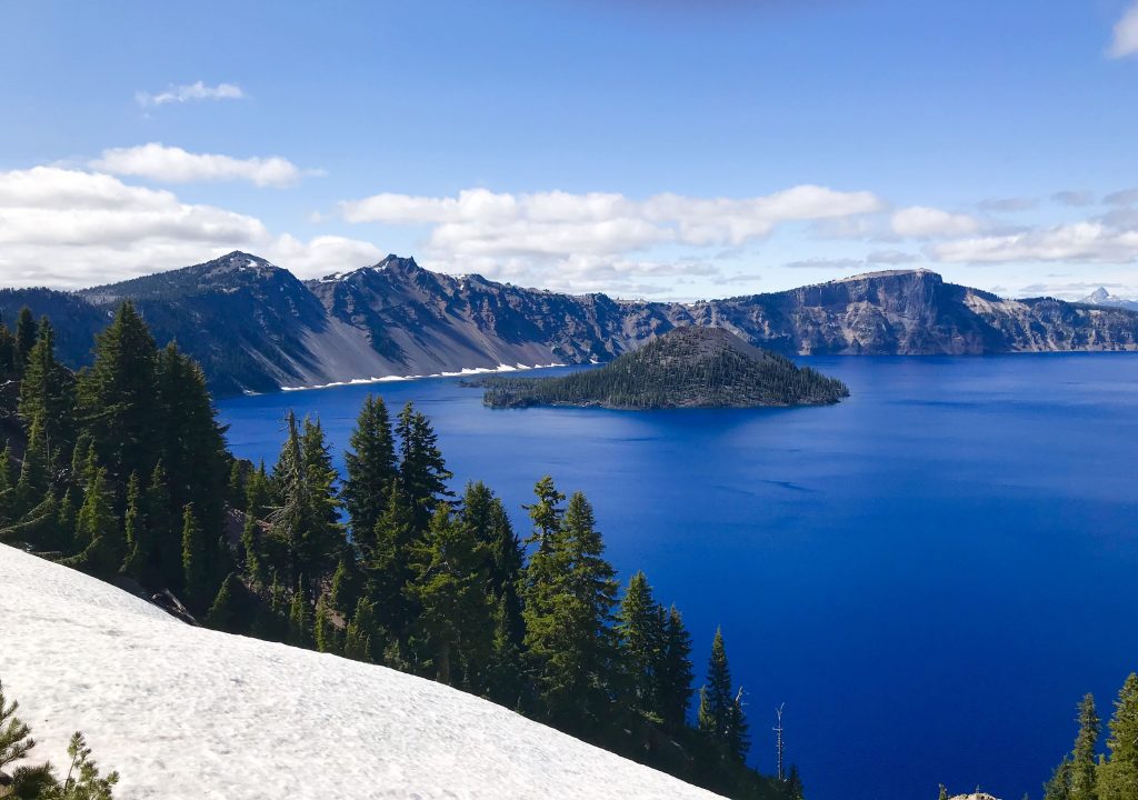 tiny travel chick tiny house airbnb crater lake oregon