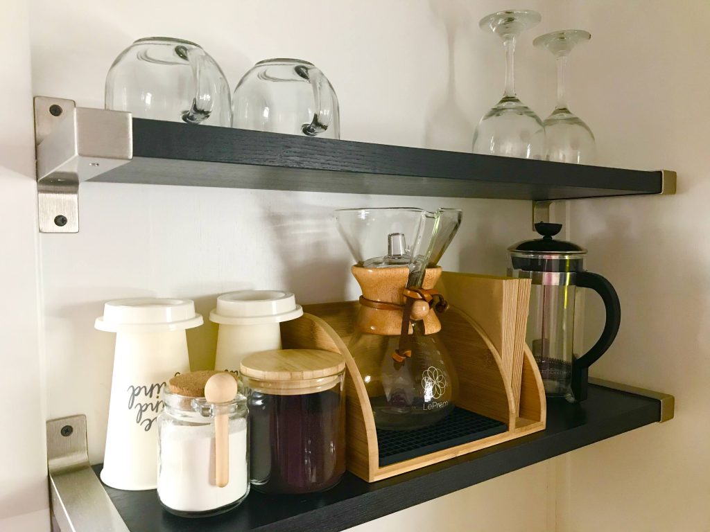 tiny travel chick tiny house airbnb coffee bar