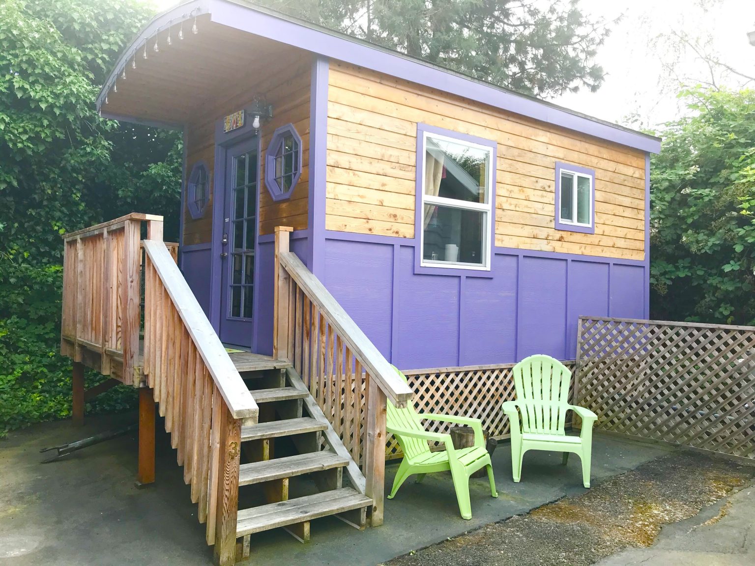 Tiny House Getaway in the Heart of Portland! Tiny Travel Chick