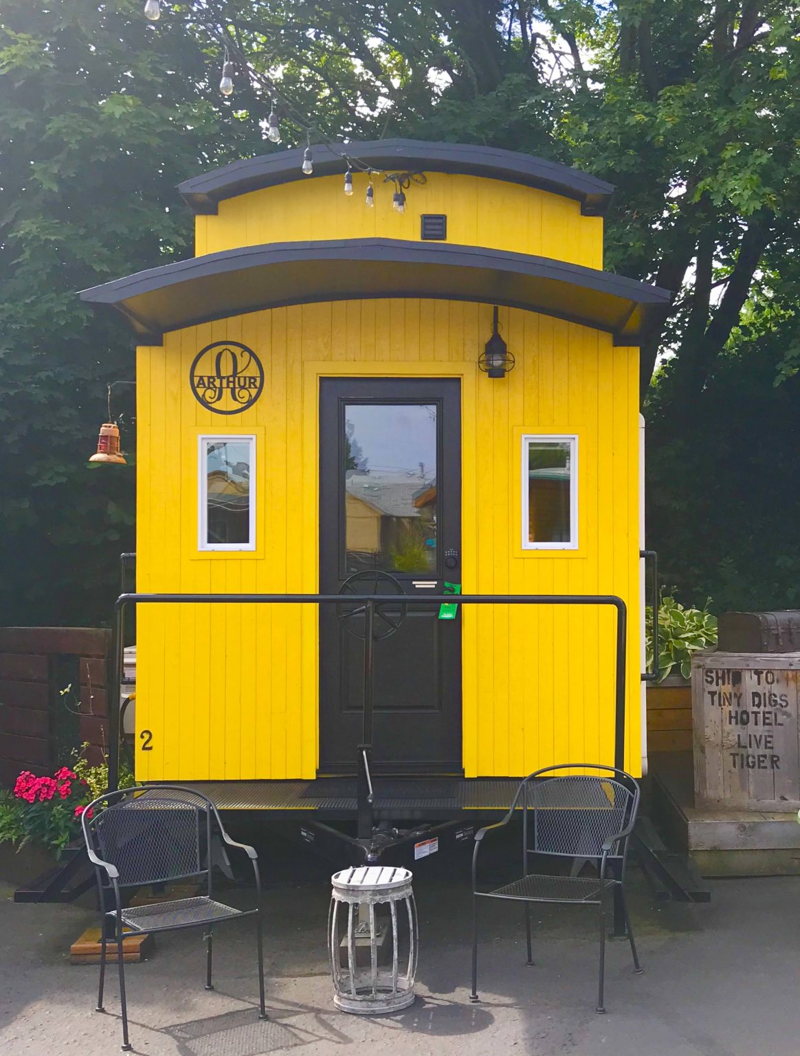 Tiny House Getaway in the Heart of Portland! Tiny Travel Chick