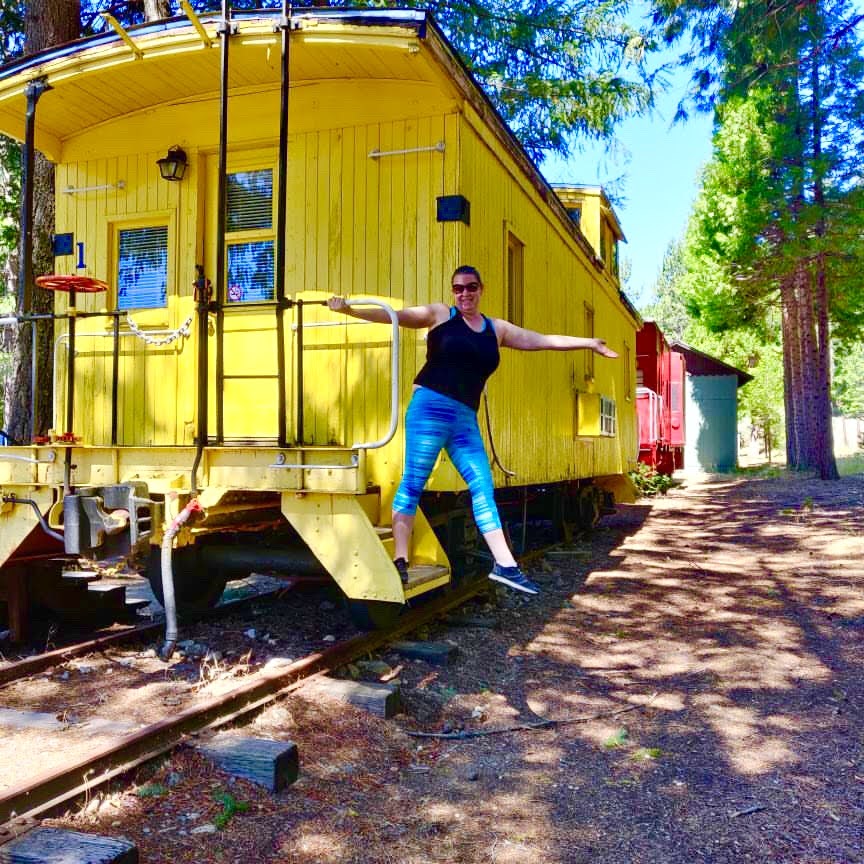 tiny travel chick unique airbnb caboose #1