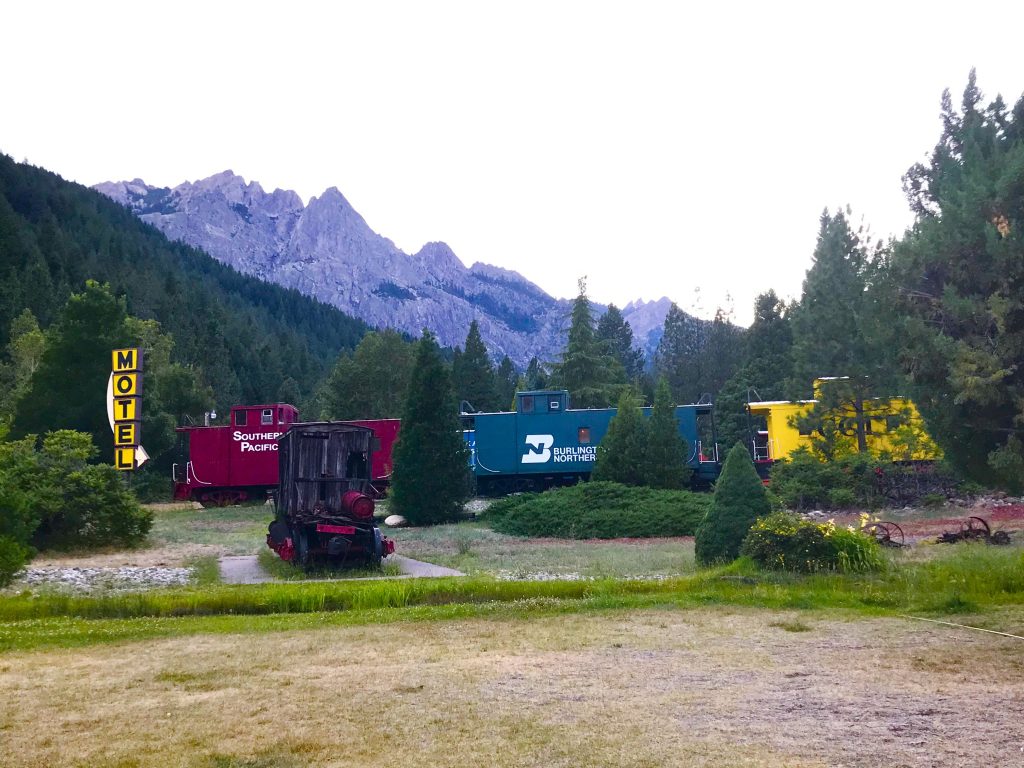 Unique Airbnb stay in a Train Caboose!