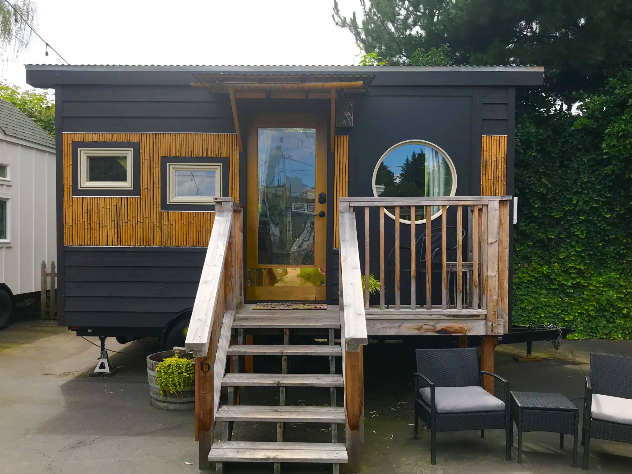 Japanese Tiny House Bathroom Adorable Tiny Cottage Is A Japanese Inspired Teahouse On Wheels 