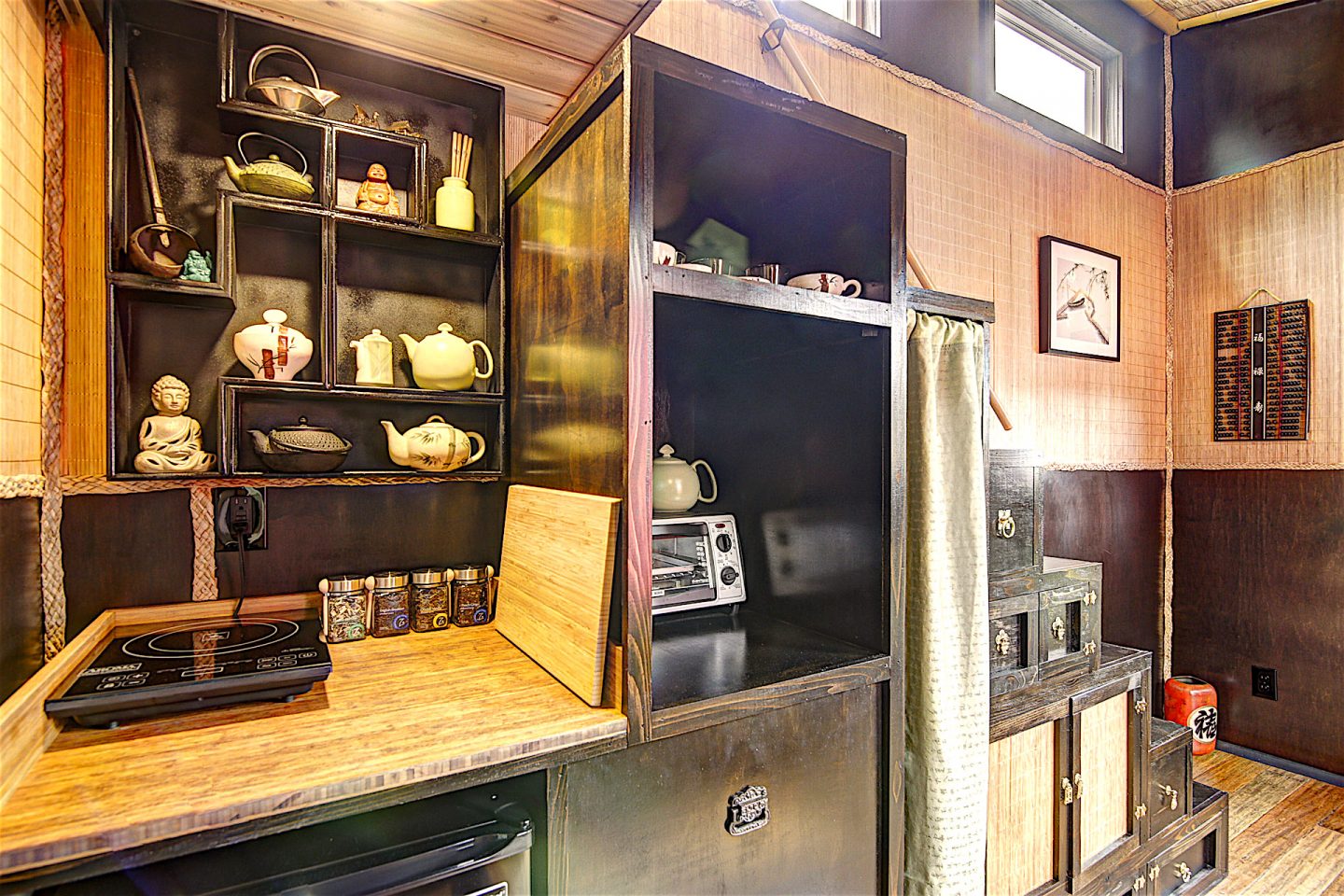 tiny travel chick japanese tiny house kitchen