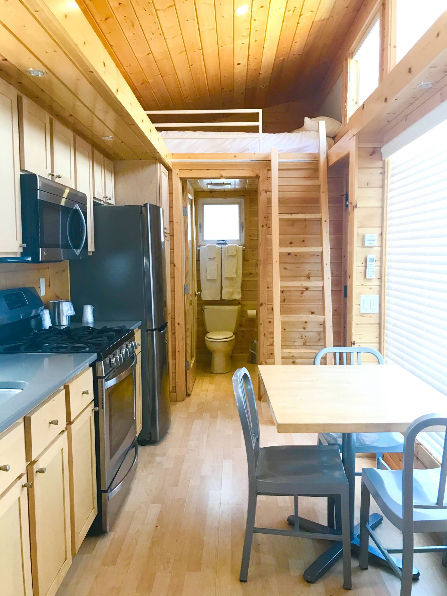 tiny travel chick glamp tiny house loft