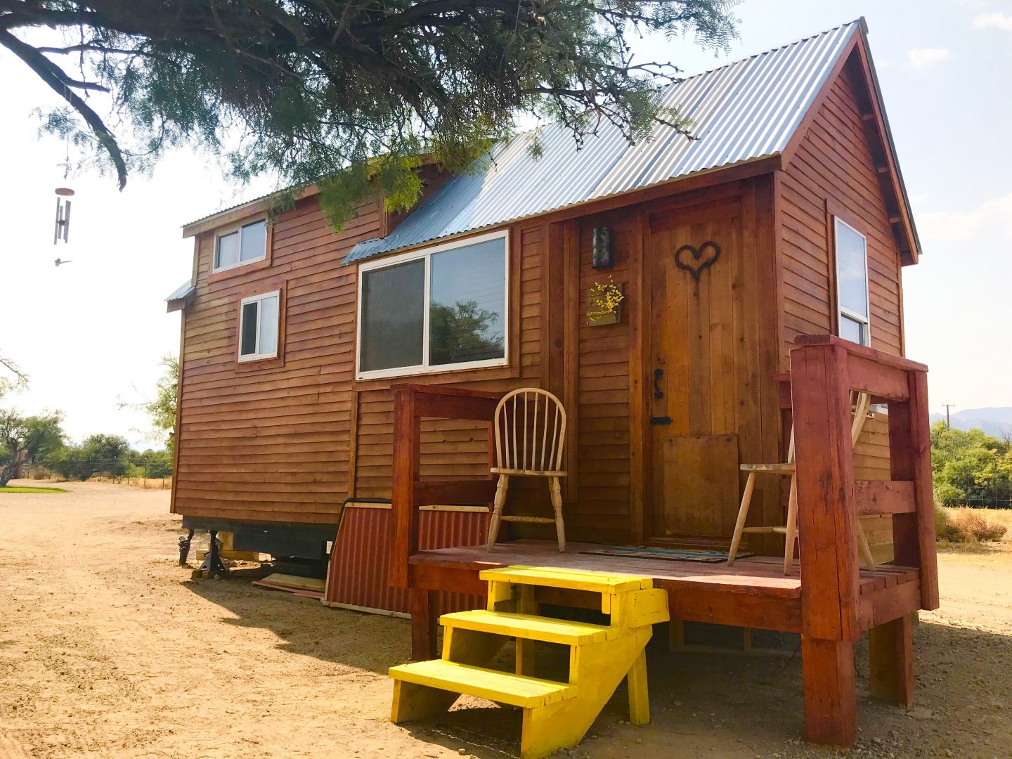 tiny travel chick tiny house for rent airbnb hummingbird 