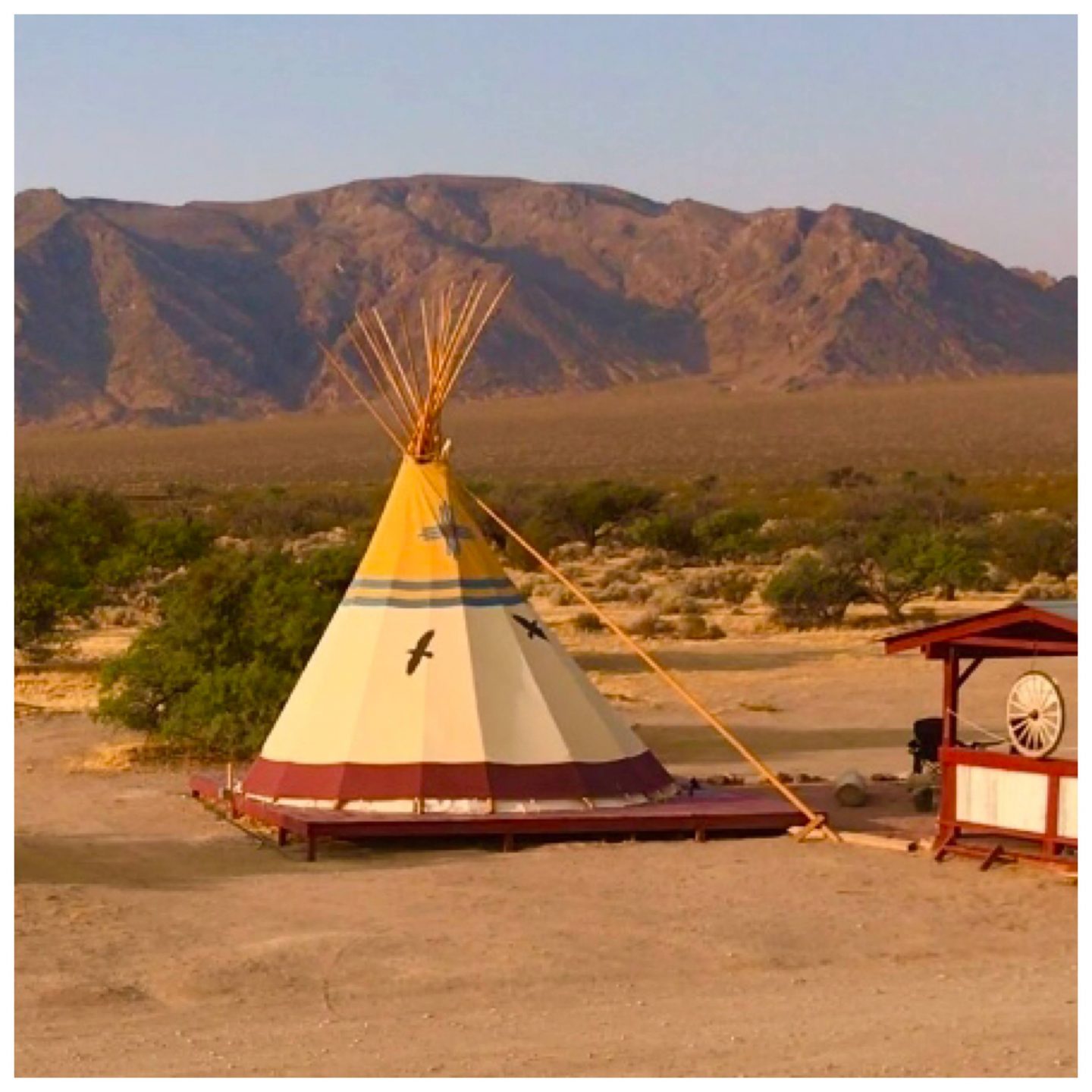 tiny travel chick best glamping sandy valley ranch