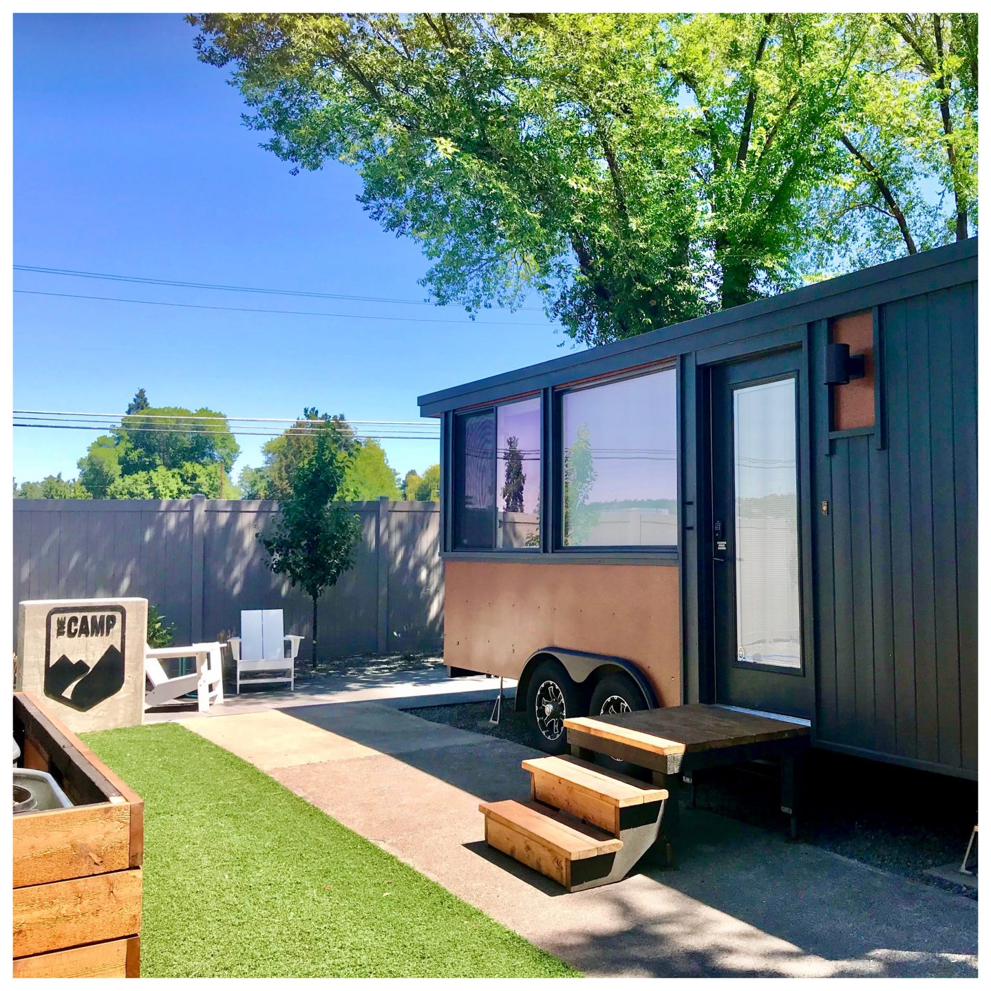 tiny travel chick best glamping camp bend tiny house