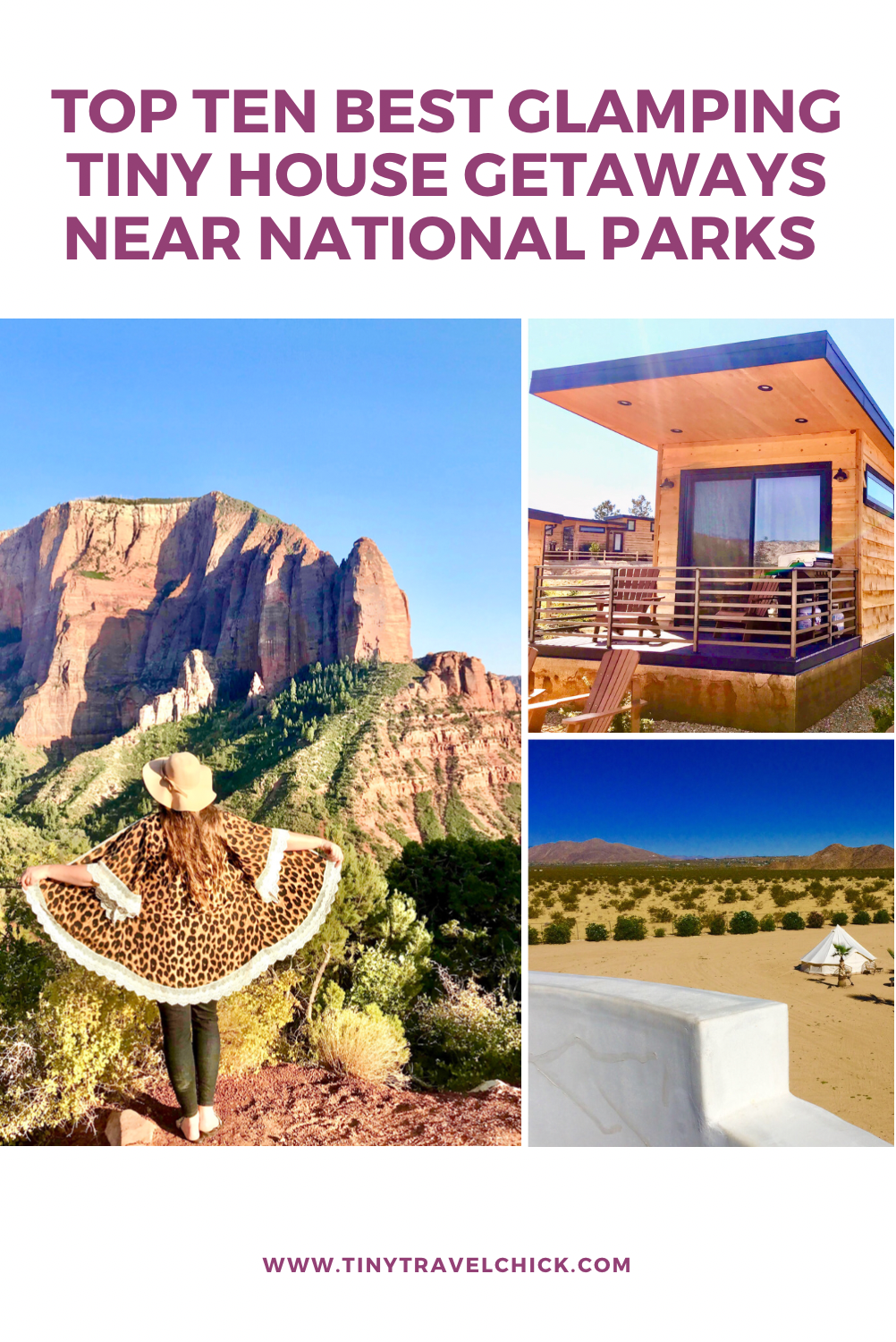 tiny travel chick best glamping tiny houses near national parks