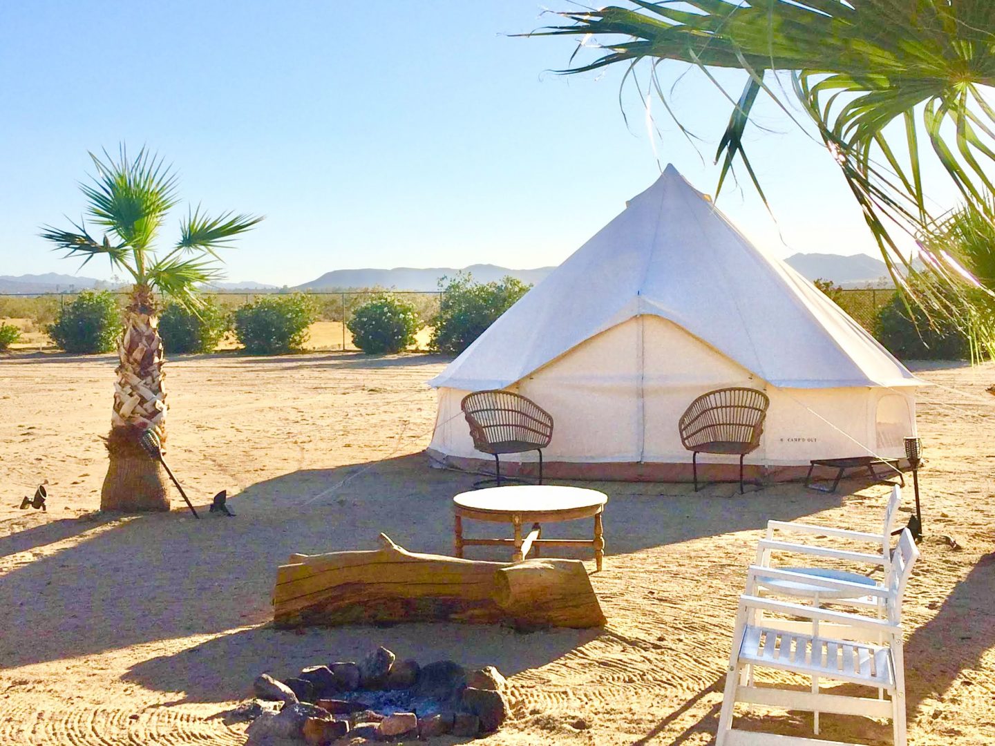 tiny travel chick national park glamping bell tent